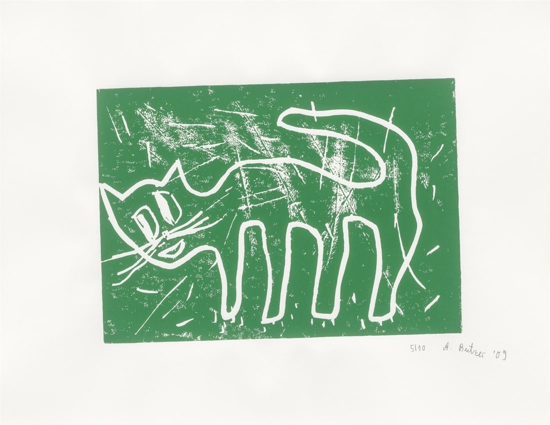 André Butzer. Untitled (cats). 2009 - 4
