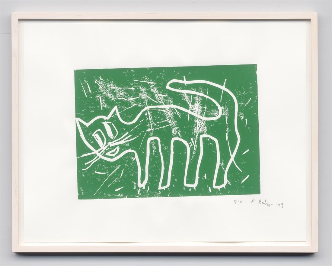 André Butzer. Untitled (cats). 2009 - 5