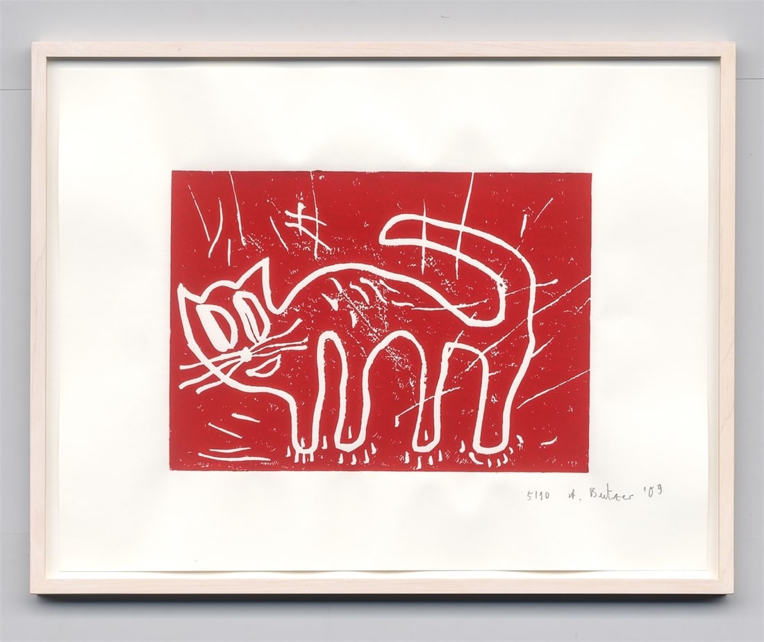 André Butzer. Untitled (cats). 2009 - 7