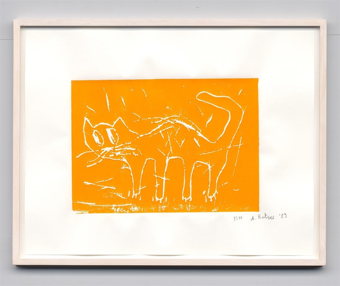André Butzer. Untitled (cats). 2009 - 9