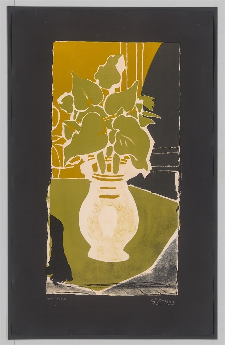 Georges Braque. ”Feuilles, couleur, lumière”. 1953/54 - 2