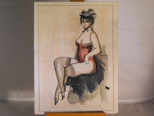 RUSSIAN SCHOOL OF 19Th. C.: Russian school of 19Th. century,watercolor on paper. Size: 290x225 mm. (11.43"x8.87")