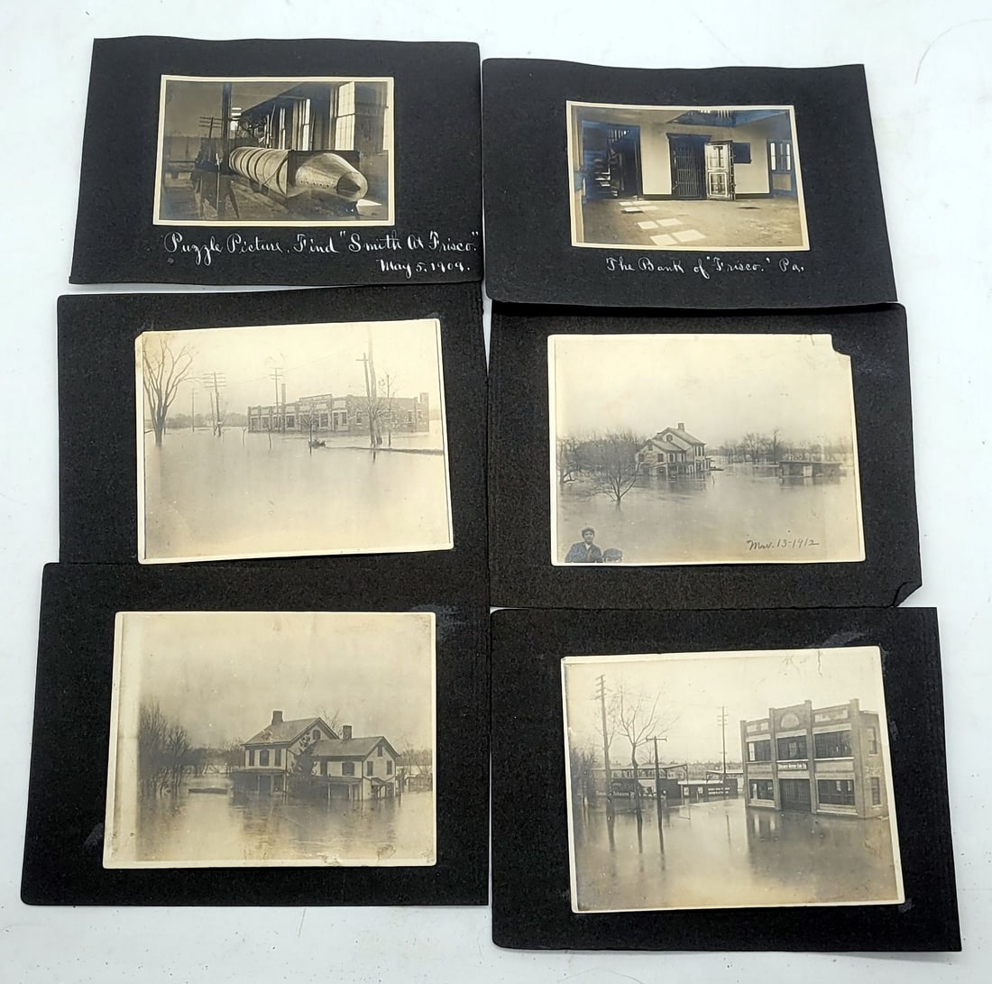 Bound Brook NJ Flood March 13 1912 Bolmer Motor Car Co. Bldg 1909 Frisco PA Puzzle Picture +: Bound Brook NJ Flood March 13, 1912 Bolmer Motor Car Co. Bldg, 1909 Frisco PA Puzzle Picture + -