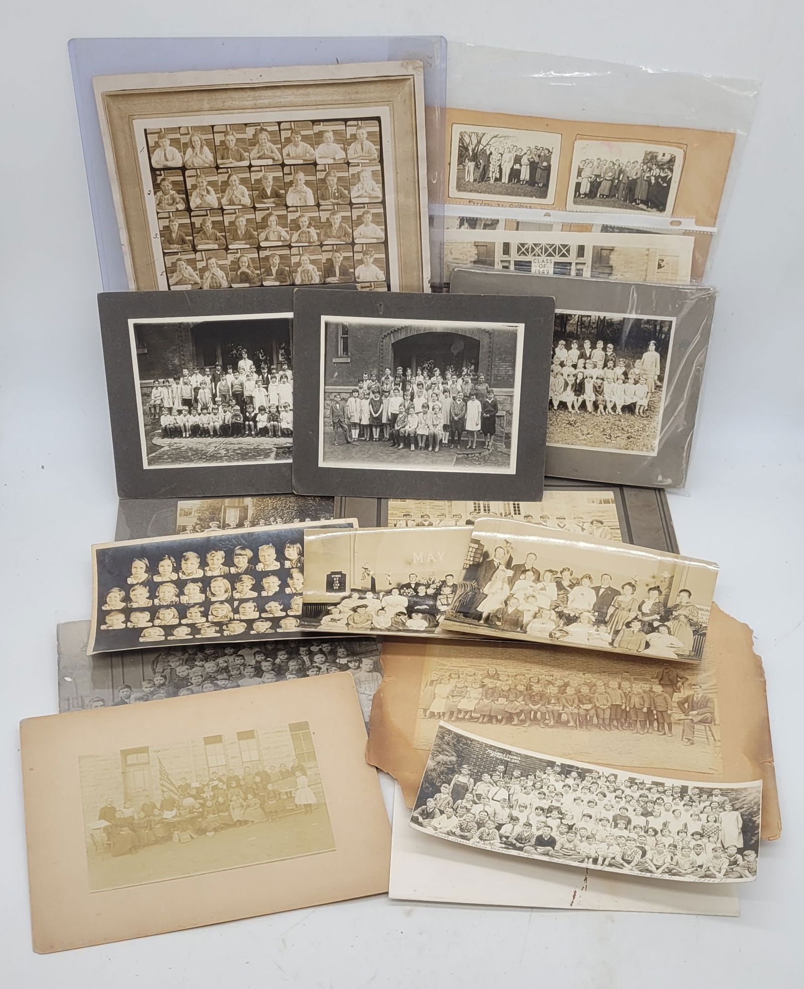 Class Photo Grouping School Children Yearbook Ovals Choir & Group Pictures (1 of 10)