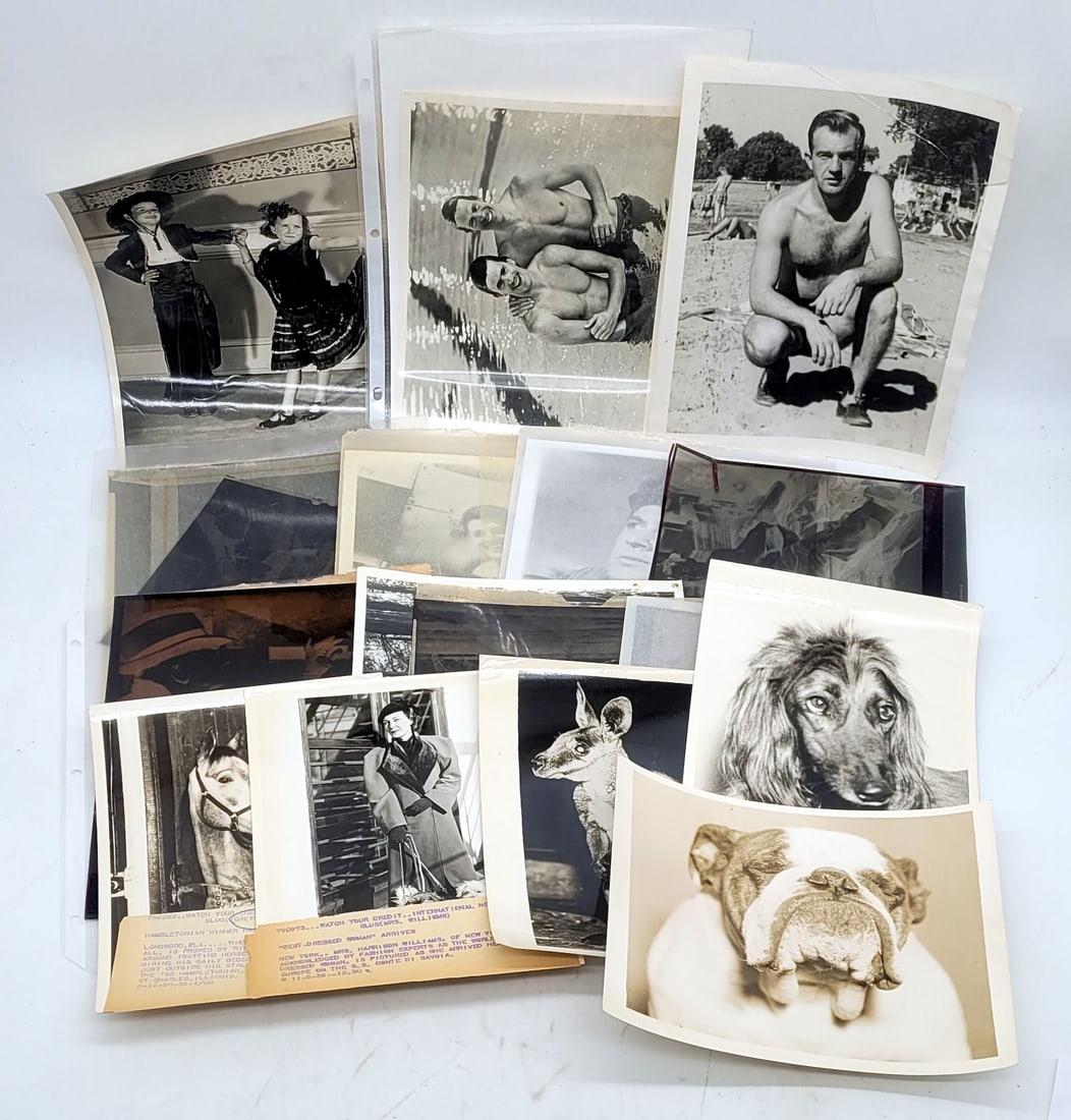 Photographs w Negatives 8x10s Movie Stars Harvest Bread Ad Circus Sideshow Act Animals+: Photographs w Negatives 8x10s Movie Stars, Harvest Bread Ad, Circus Sideshow Act, Animals+ -