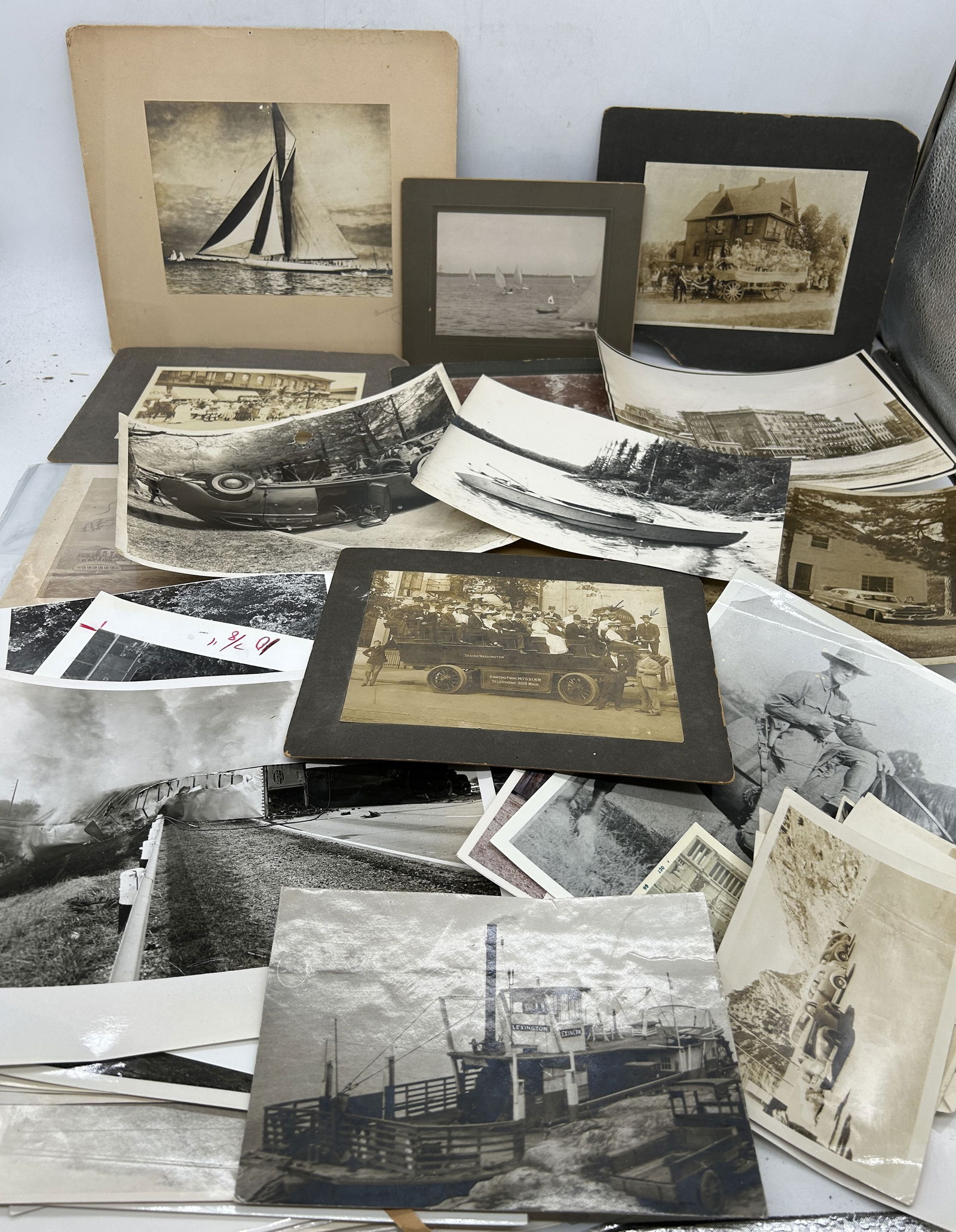 Photographs - Transportation Related Ships Trucks Racing Planes Firetrucks Bond Bread Truck Military (1 of 8)