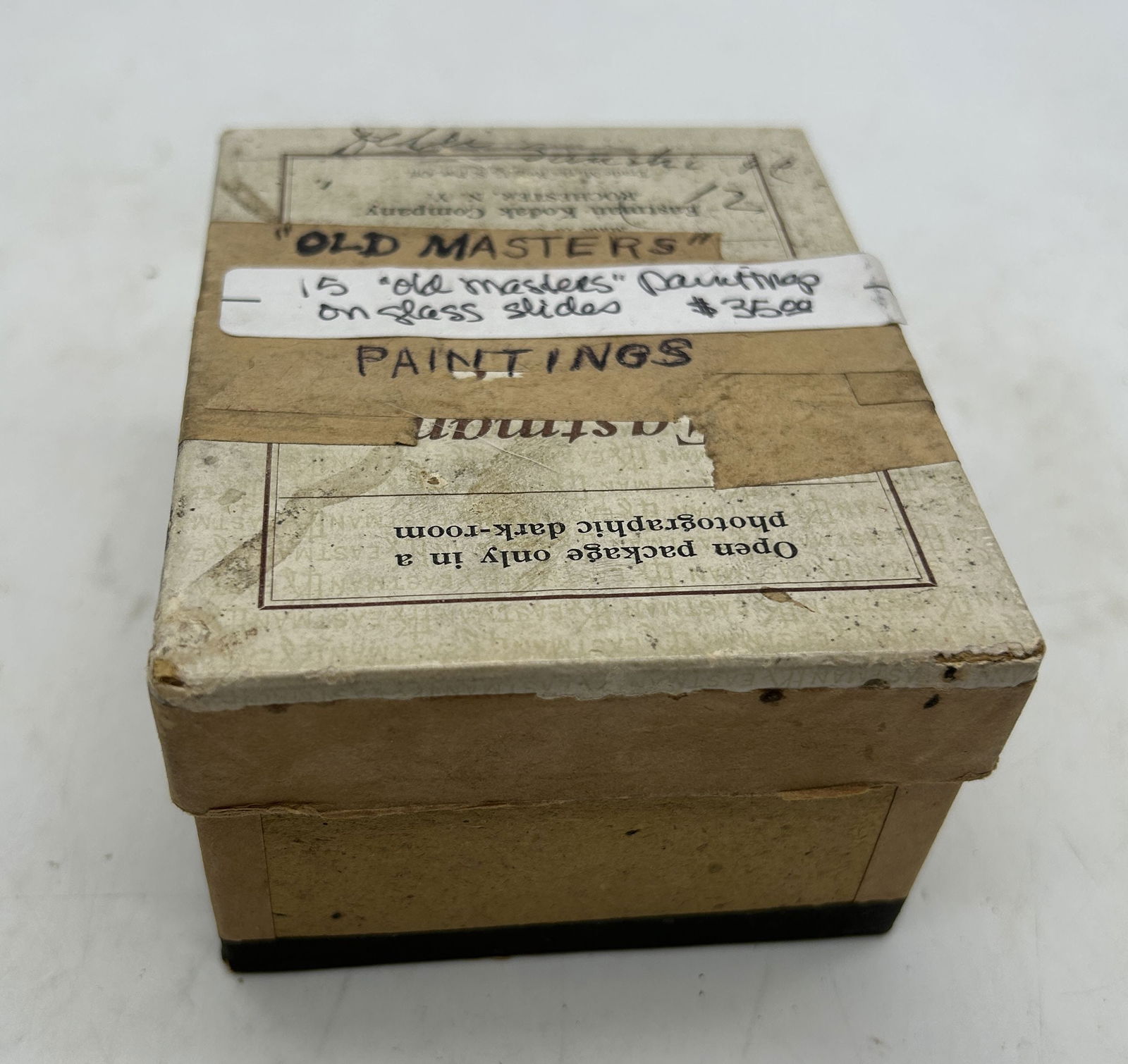 Old Masters Paintings On Glass Slides Kodak Color Slide Cooperative (1 of 10)