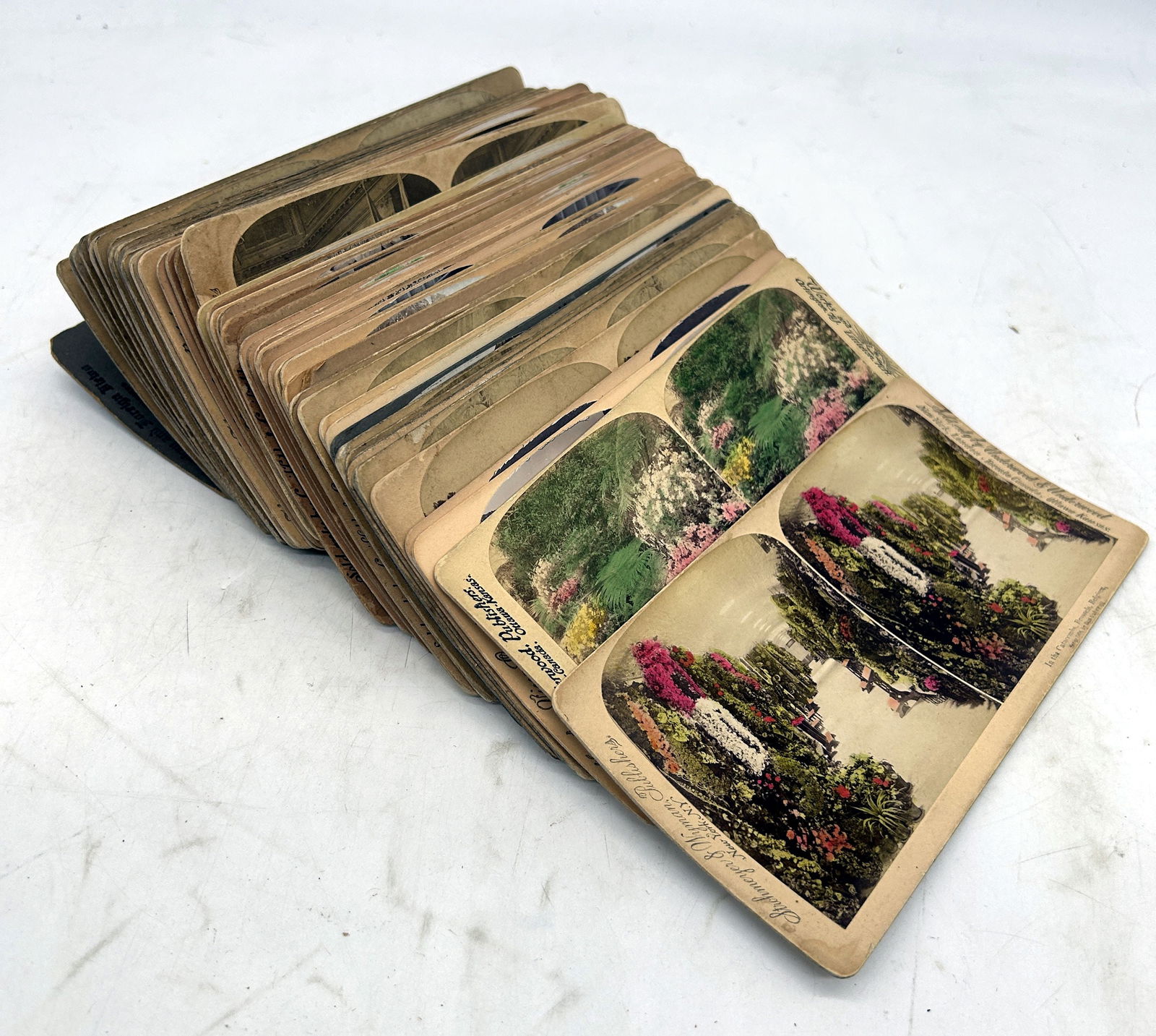 Stereoview Cards (62) Mixed Publishers & Content (1 of 4)