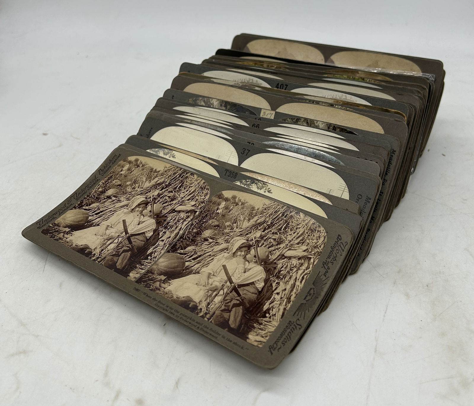 Stereoview Cards (68) Mixed Publishers & Content (1 of 5)