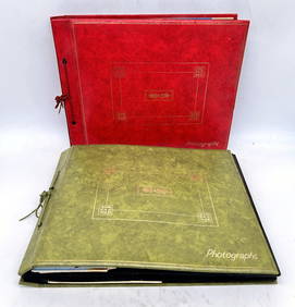 Scrapbook/Photo Albums (3) Coins 1975 Le Mans Race France Louvre Tickets Volks Railway Norway (1 of 20)