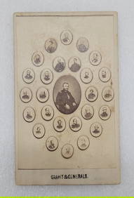 CDV of Gen Grant and His Generals (1 of 6)