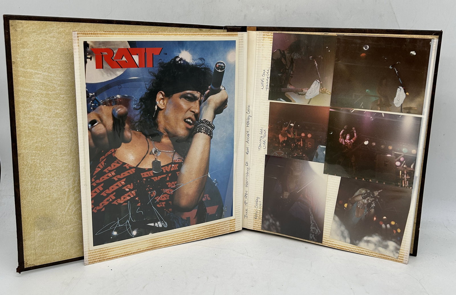Photograph Album - 1980s Bon Jovi Motley Crue Pics: Photograph Album - 1980s Bon Jovi, Motley Crue Pics - Mixed sizes.