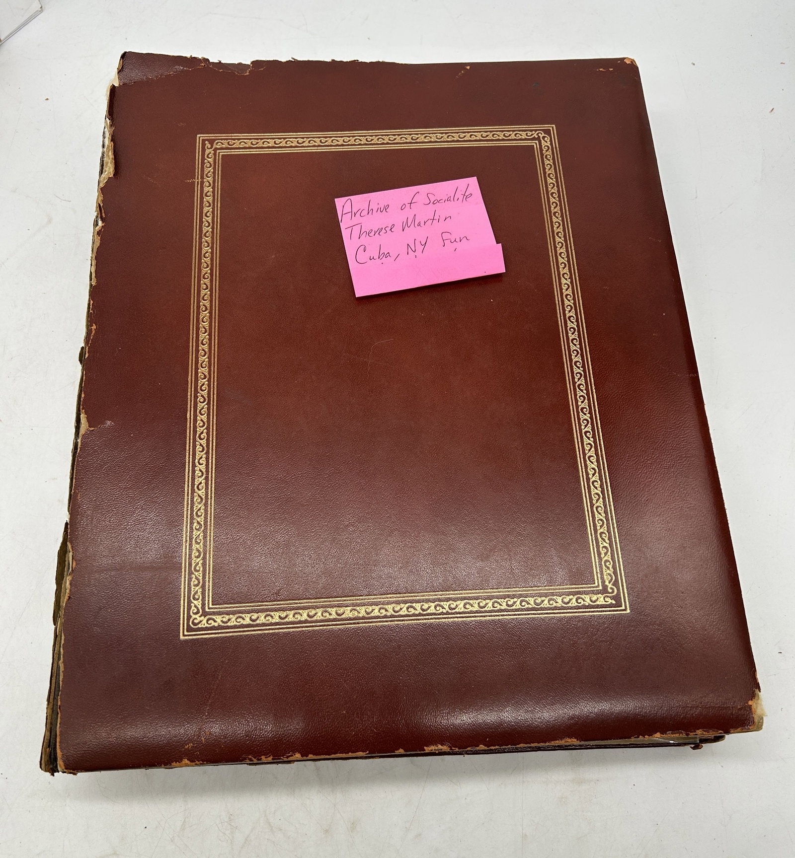 Photograph Albums - Archive of Socialite Therese Martin: Photograph Albums - Archive of Socialite Therese Martin - Mixed sizes.
