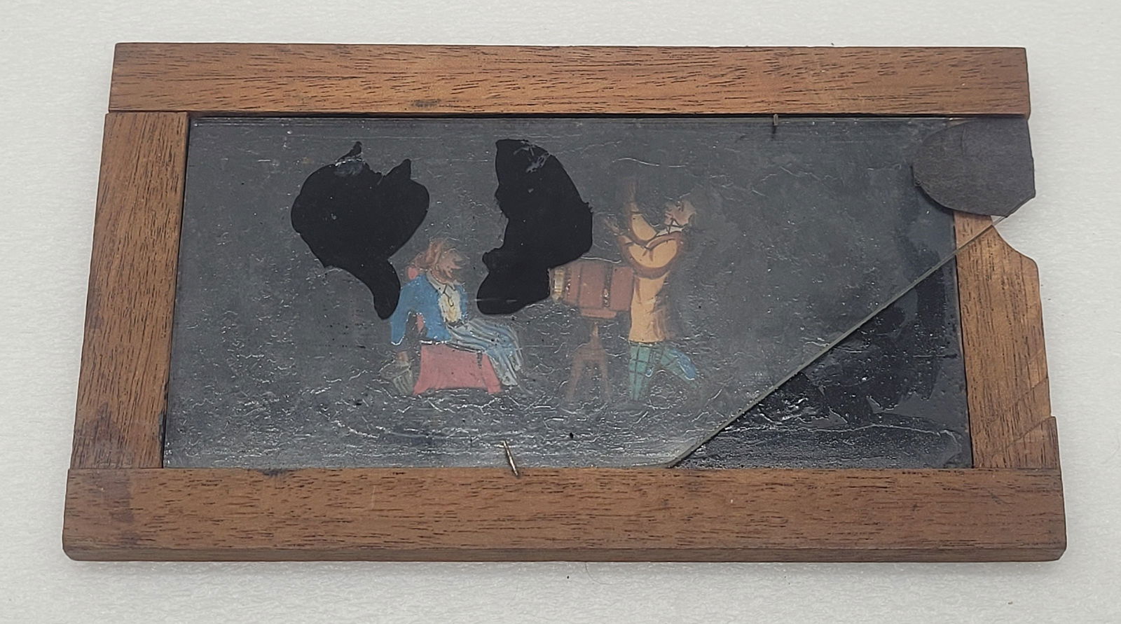 Antique Mechanical Magic Lantern Slide Pane Photographer (1 of 7)