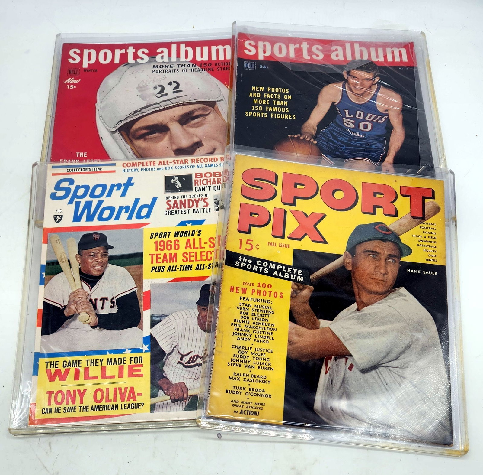 (4) 1940's and 1950's Sports Themed Magazines: (4) 1940's and 1950's Sports Themed Magazines.
