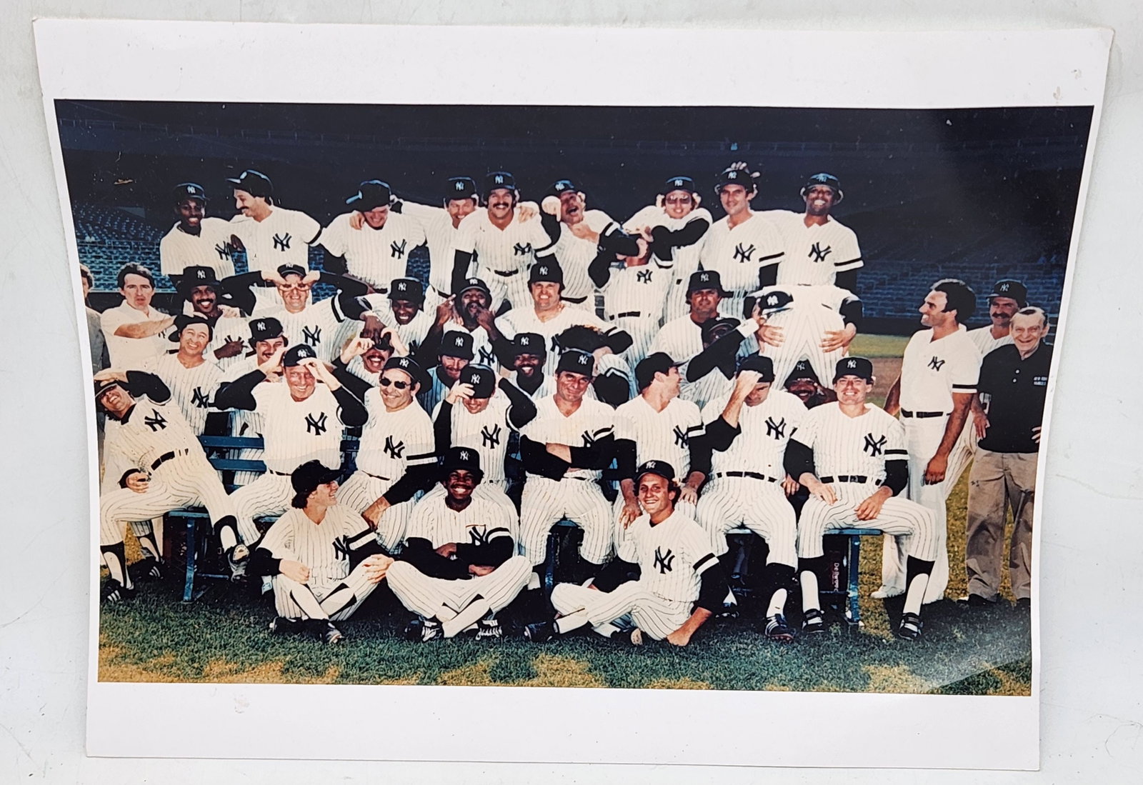 1979 New York Yankees Goof Ball Picture: 1979 New York Yankees Goof Ball Picture.