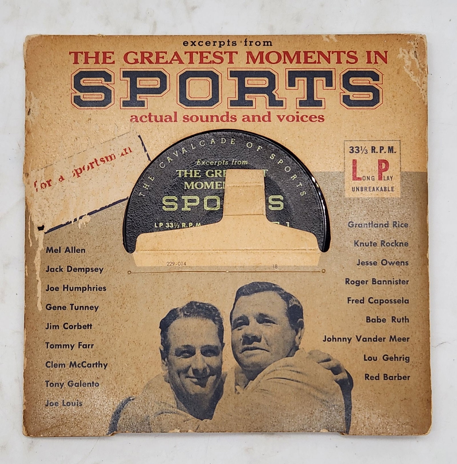 Greatest Moments in Sports 45 Record: Greatest Moments in Sports 45 Record.
