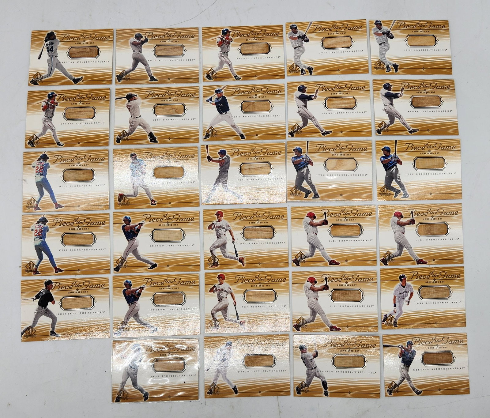 (20+) 2000 Upper Deck Pieces of the Game: (20+) 2000 Upper Deck Pieces of the Game.