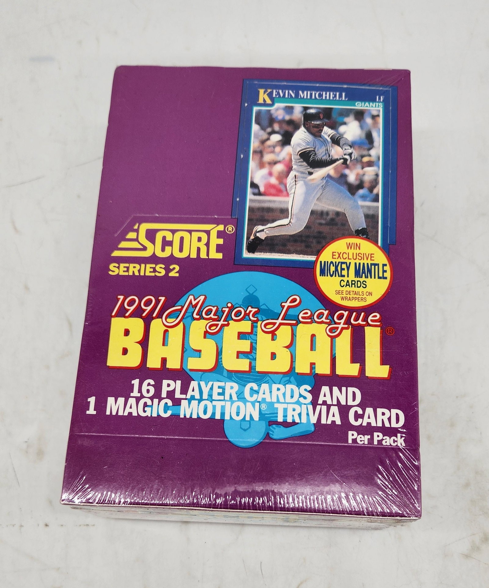 NOS - 1991 Score Baseball Series 2 Unopened: NOS - 1991 Score Baseball Series 2 Unopened.