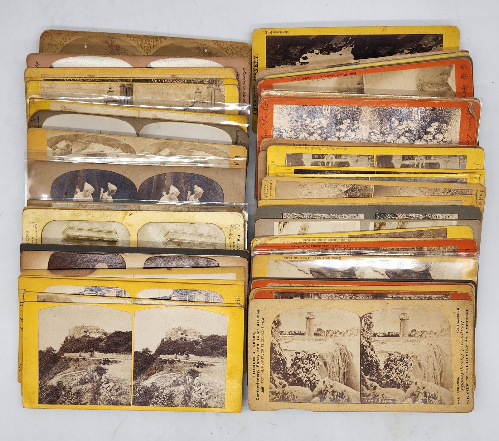Vintage Stereoview Cards - 1800s-1900s Landscapes Architecture (1 of 6)