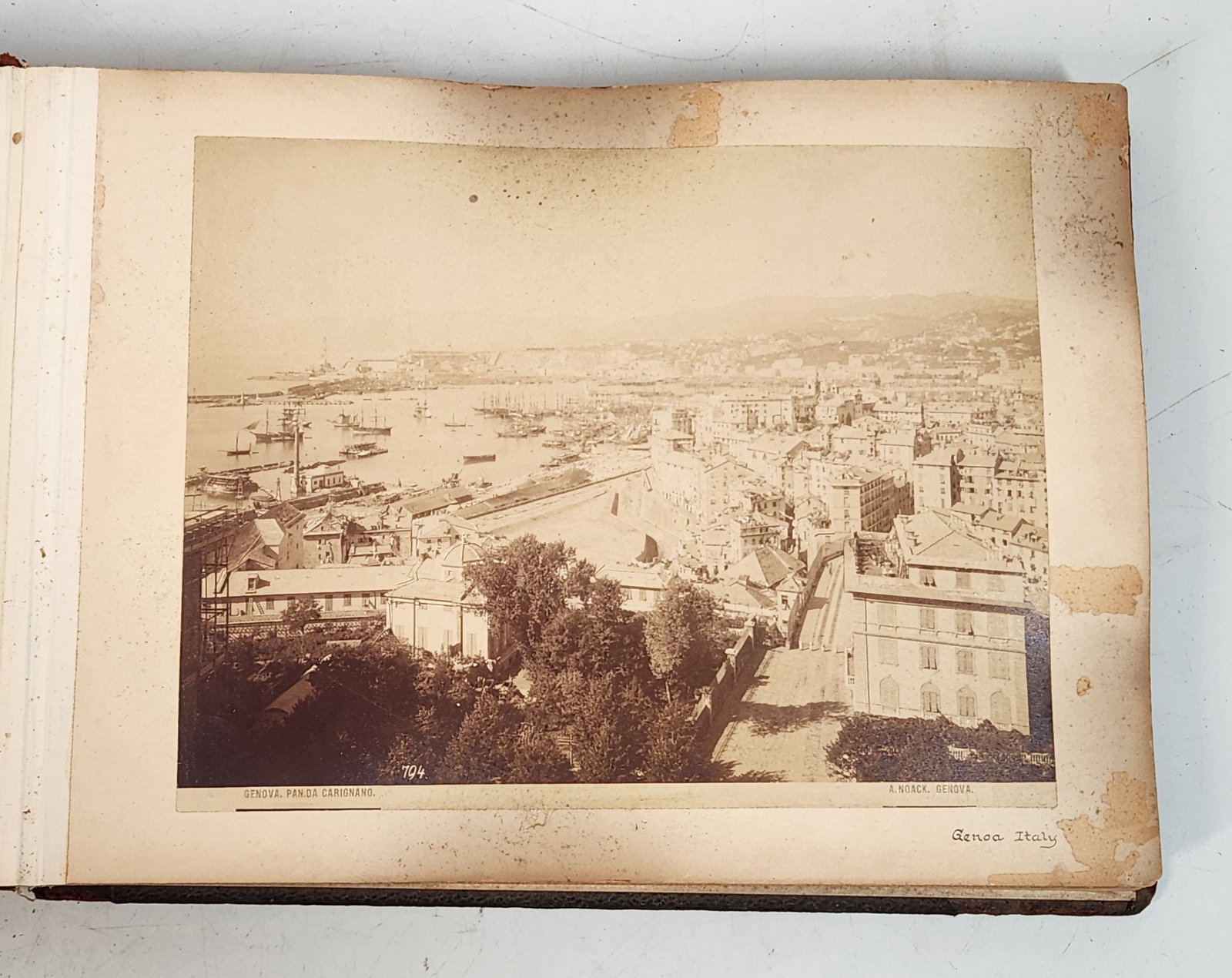 Albumen Italian Photo Album - Milan Venice Pisa Florence Genoa (1 of 13)