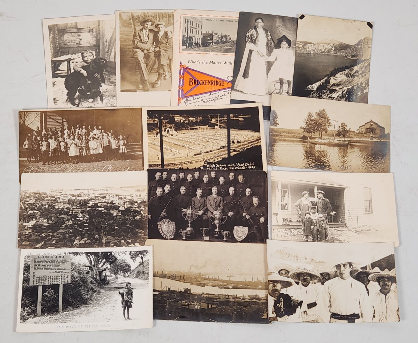 Vintage Postcard & Photo Collection: Crater Lake, Rose Festival 1935 (1 of 9)