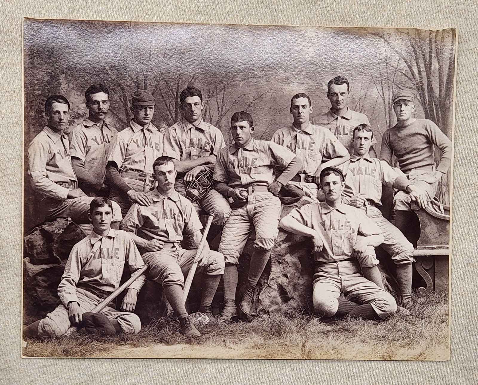 Original 1888 Yale Baseball Team Photo - Amos Alonzo Stagg (1 of 7)