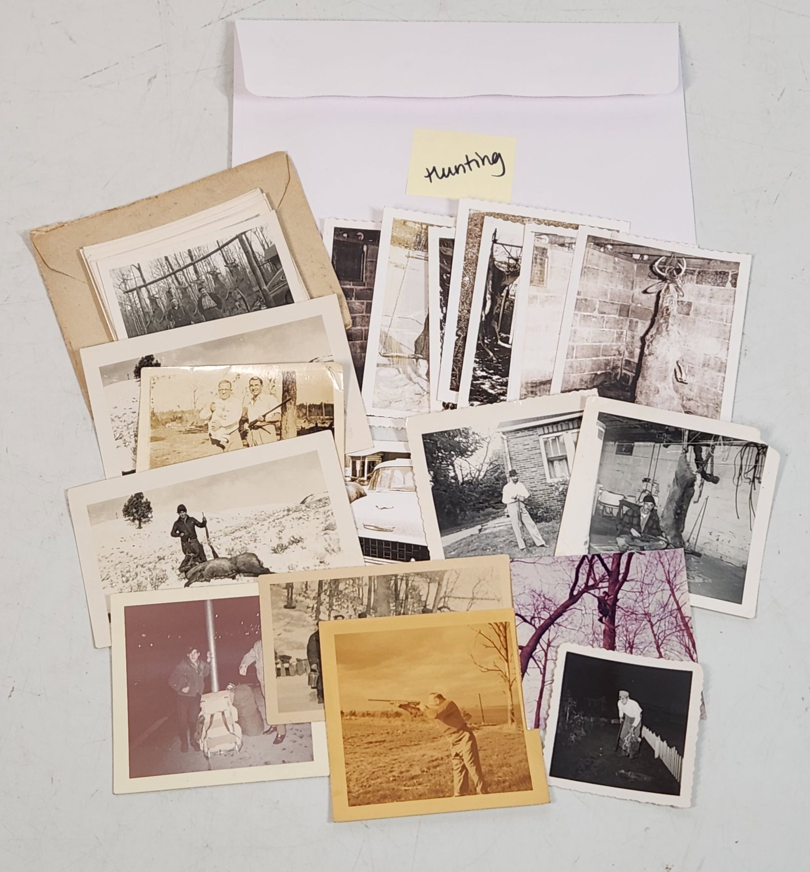 Vintage 1940s-50s Hunting Photographs - Men & Game (1 of 6)