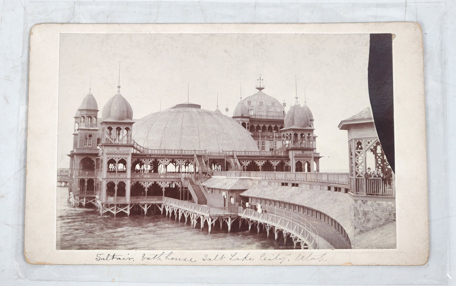 Saltair Bathhouse Boudoir Cabinet Photograph - Salt Lake City Utah (1 of 5)