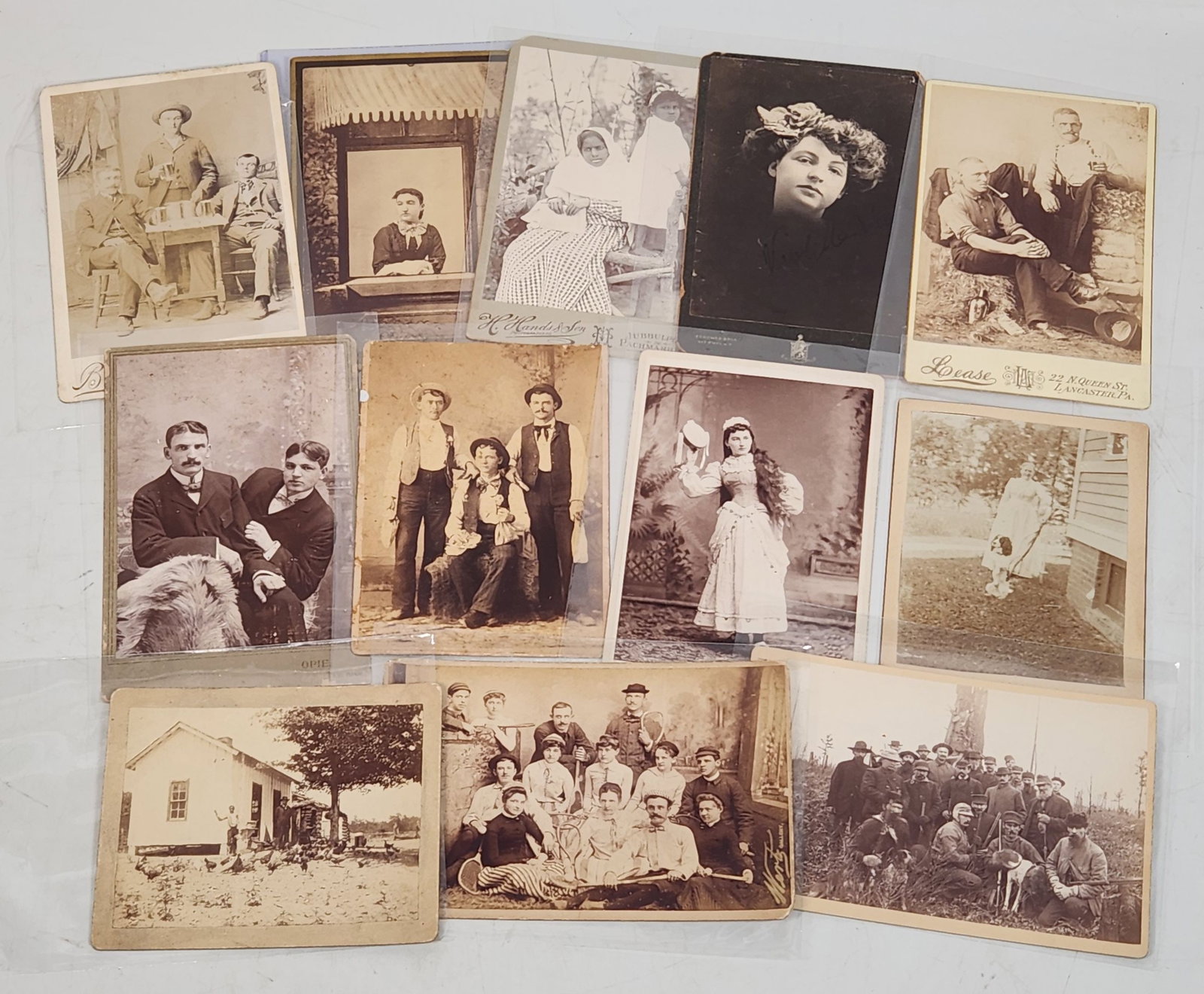 Dogs Hunters Sports Lovely Ladies Cabinet Photo lot (1 of 8)