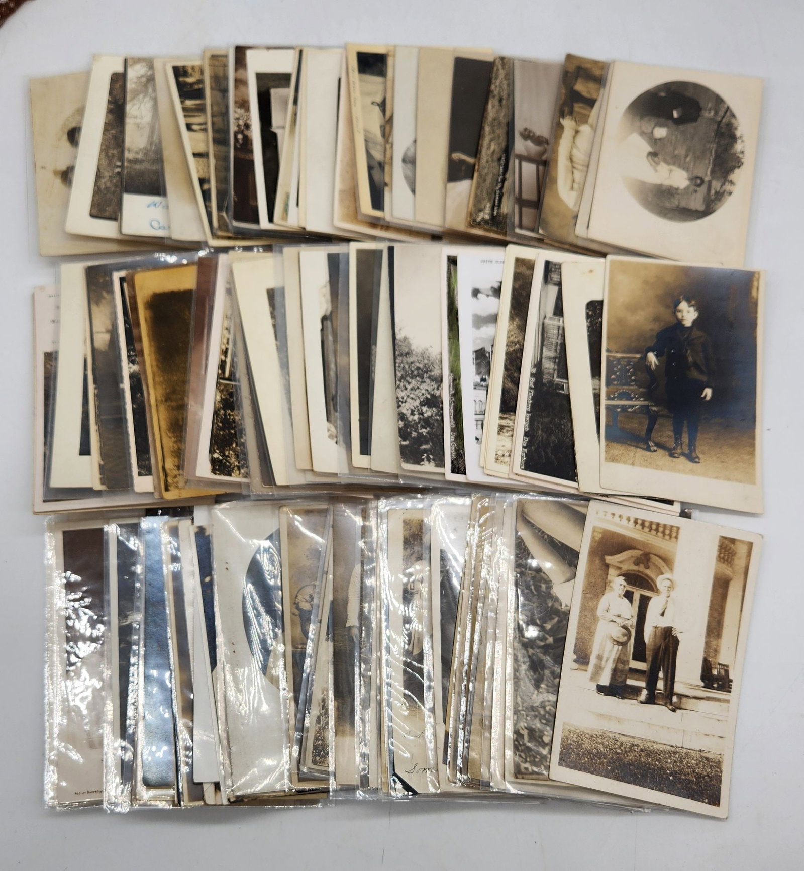 Vintage Black & White Photographs, Postcards, People & Landscapes - Rppc Lot (1 of 7)