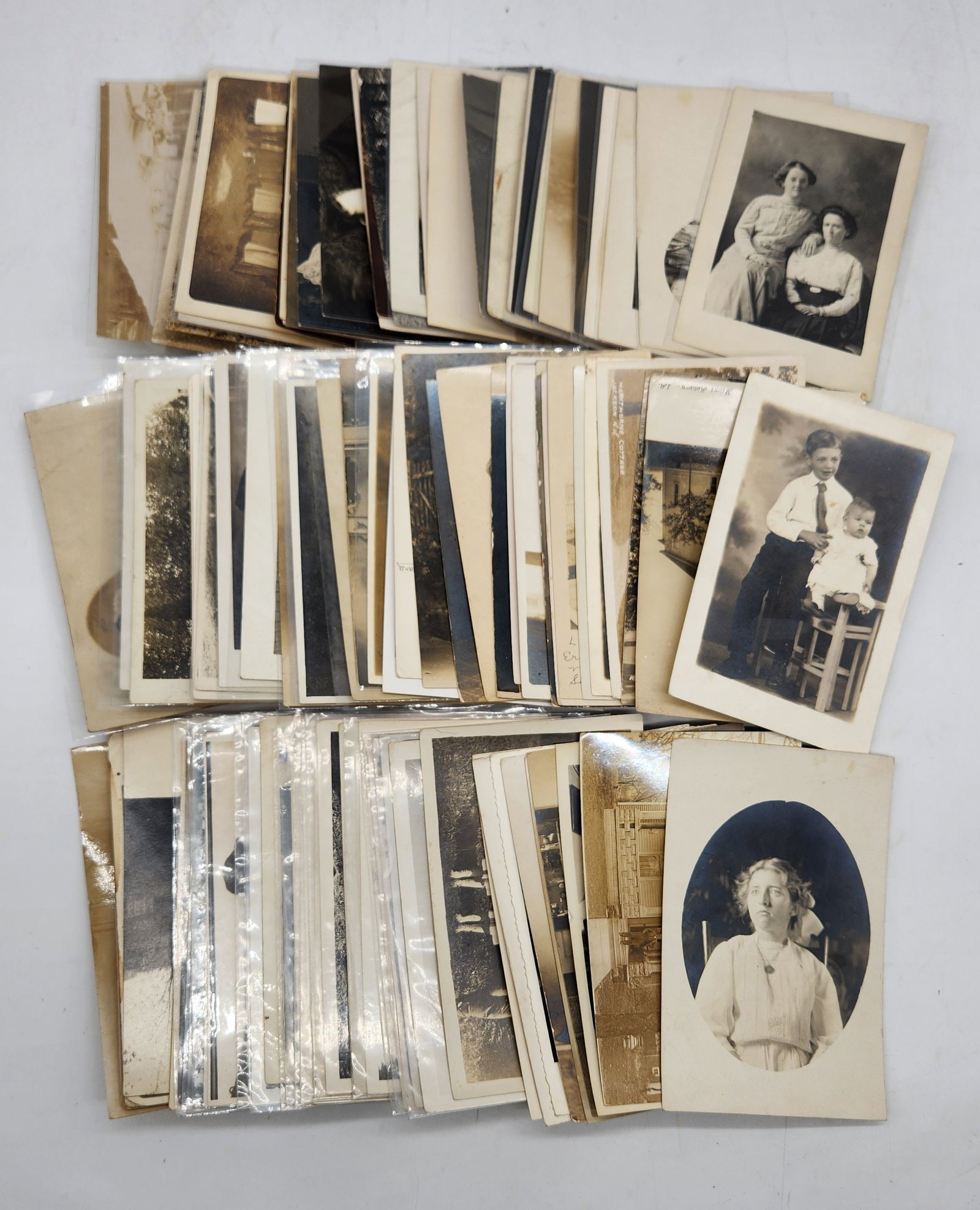 Vintage Black & White Photographs & Postcards - Rppc Lot (1 of 8)