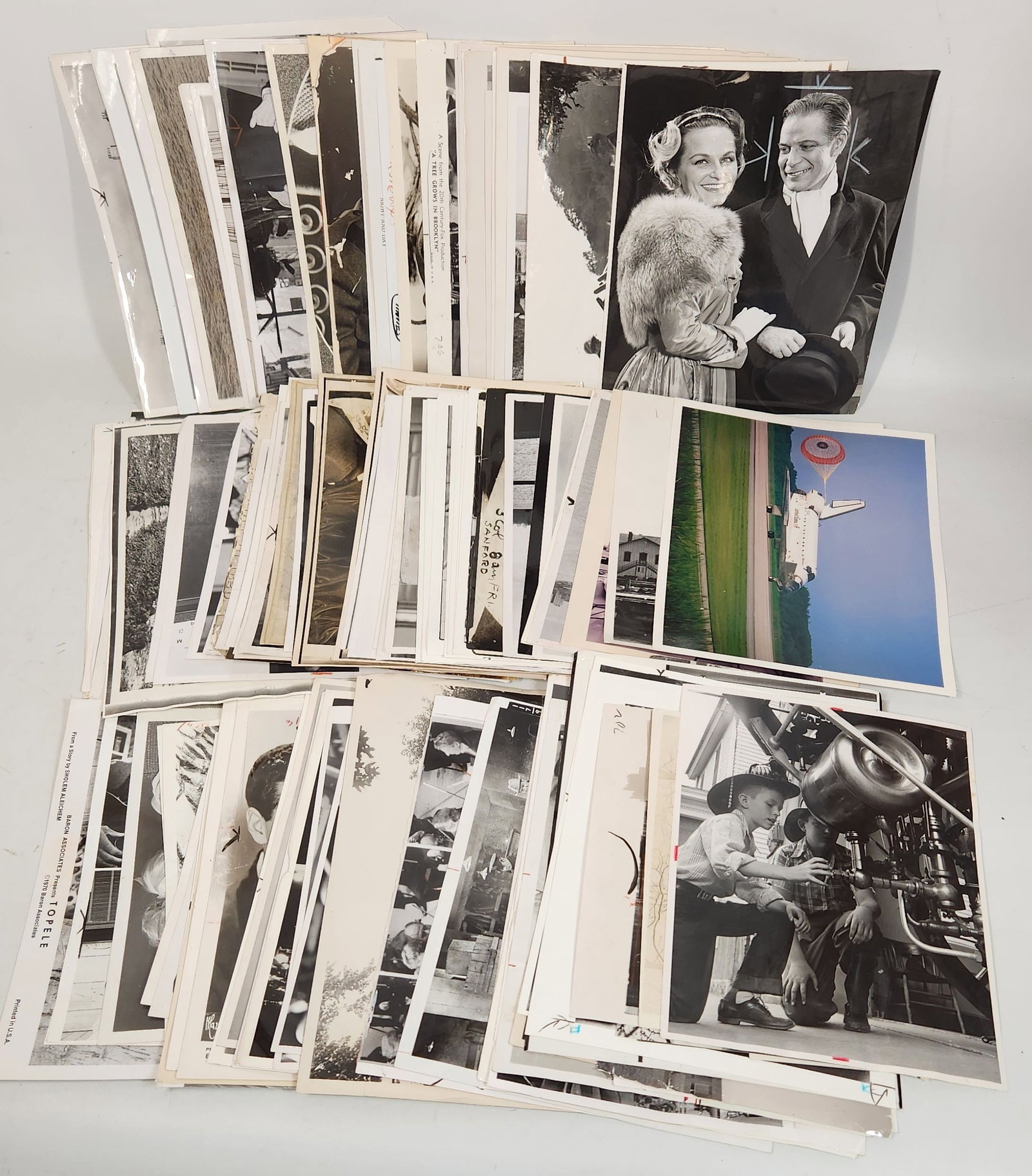Vintage Press Release Photo Collection - 150+ B&W/Color Images (1 of 9)