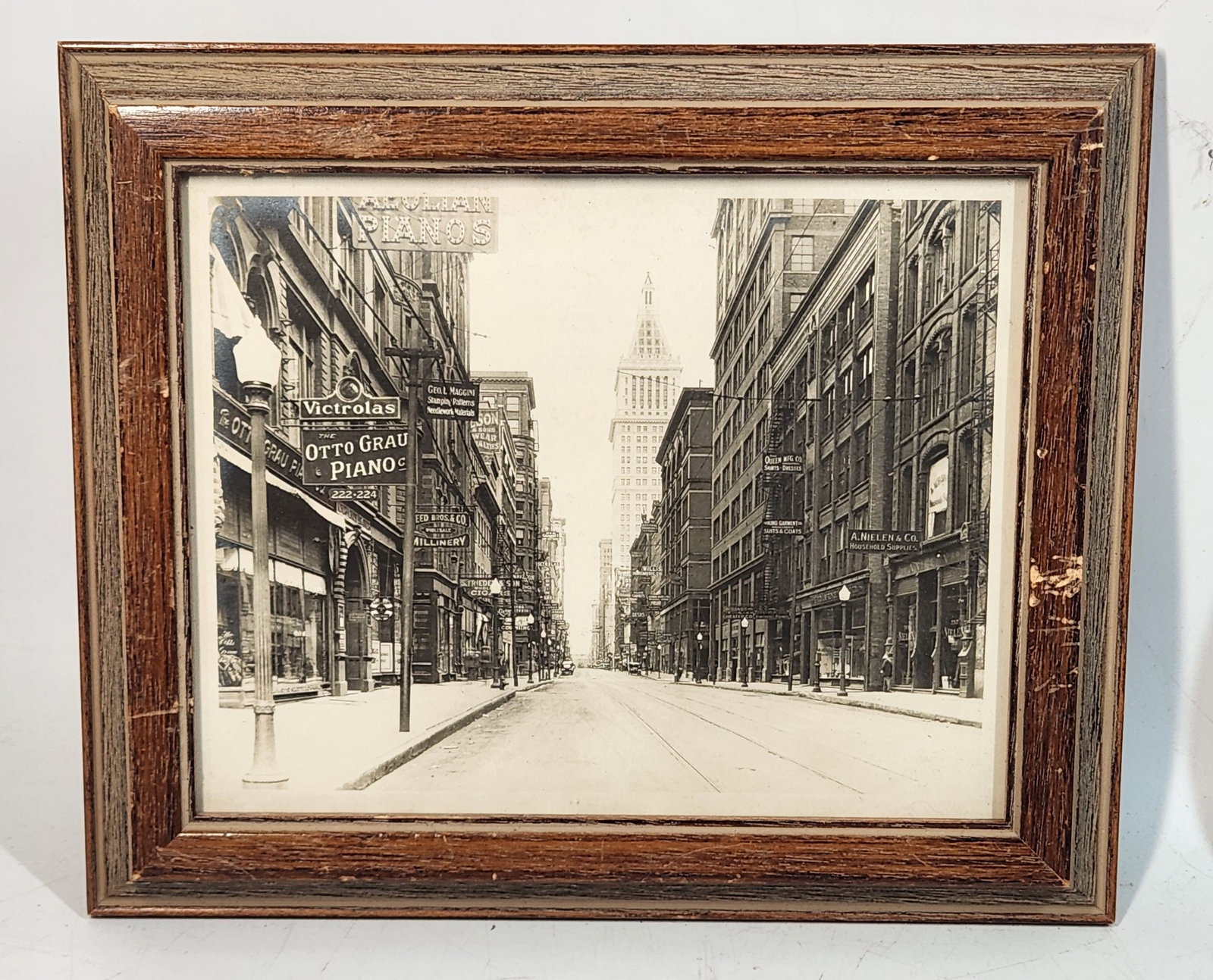 Vintage Framed Photograph Collection - Street Scene, Archery, Parade - Set of 4 (1 of 6)
