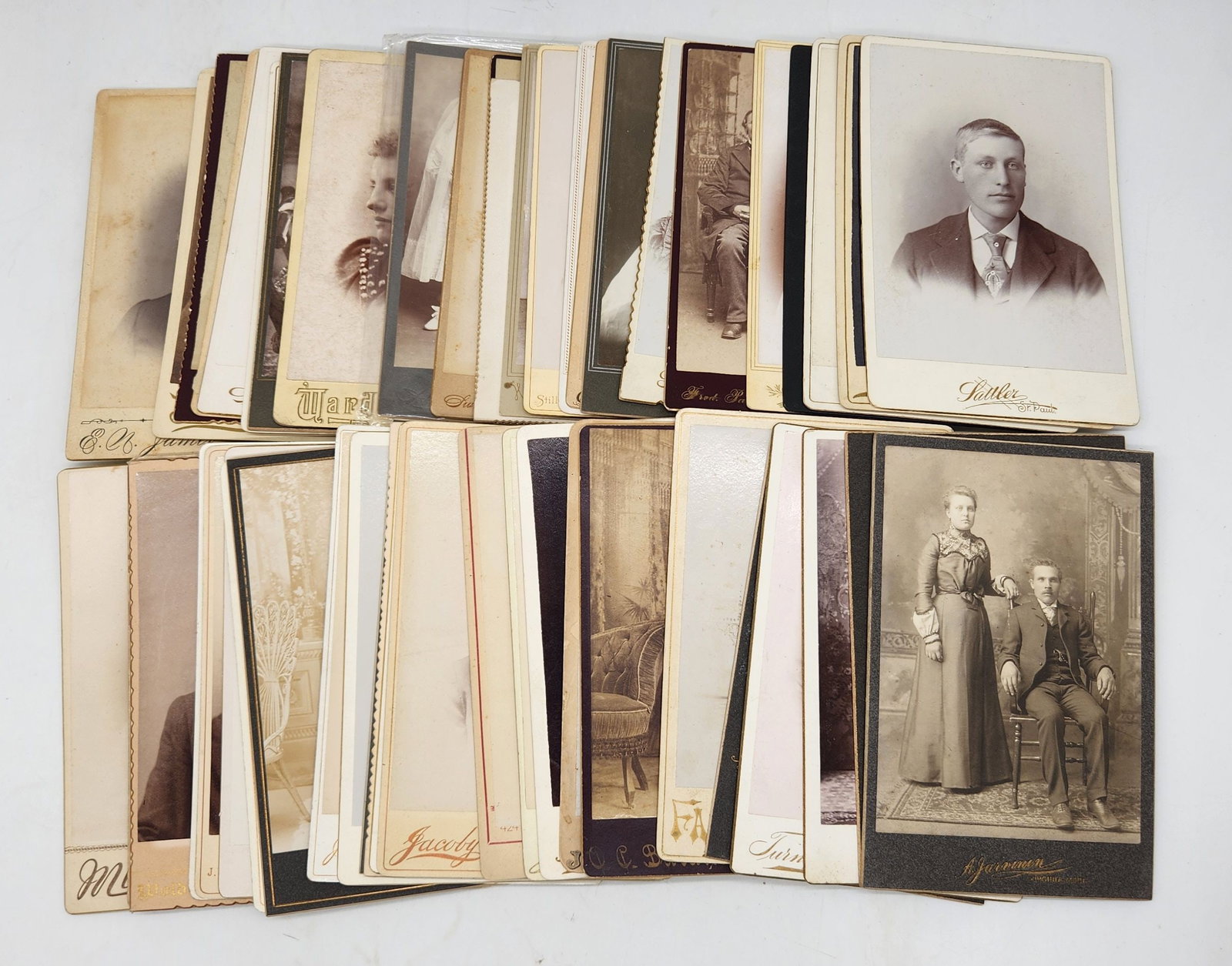 Antique Cabinet Cards - 19th/20th Century Portrait Photography (1 of 6)