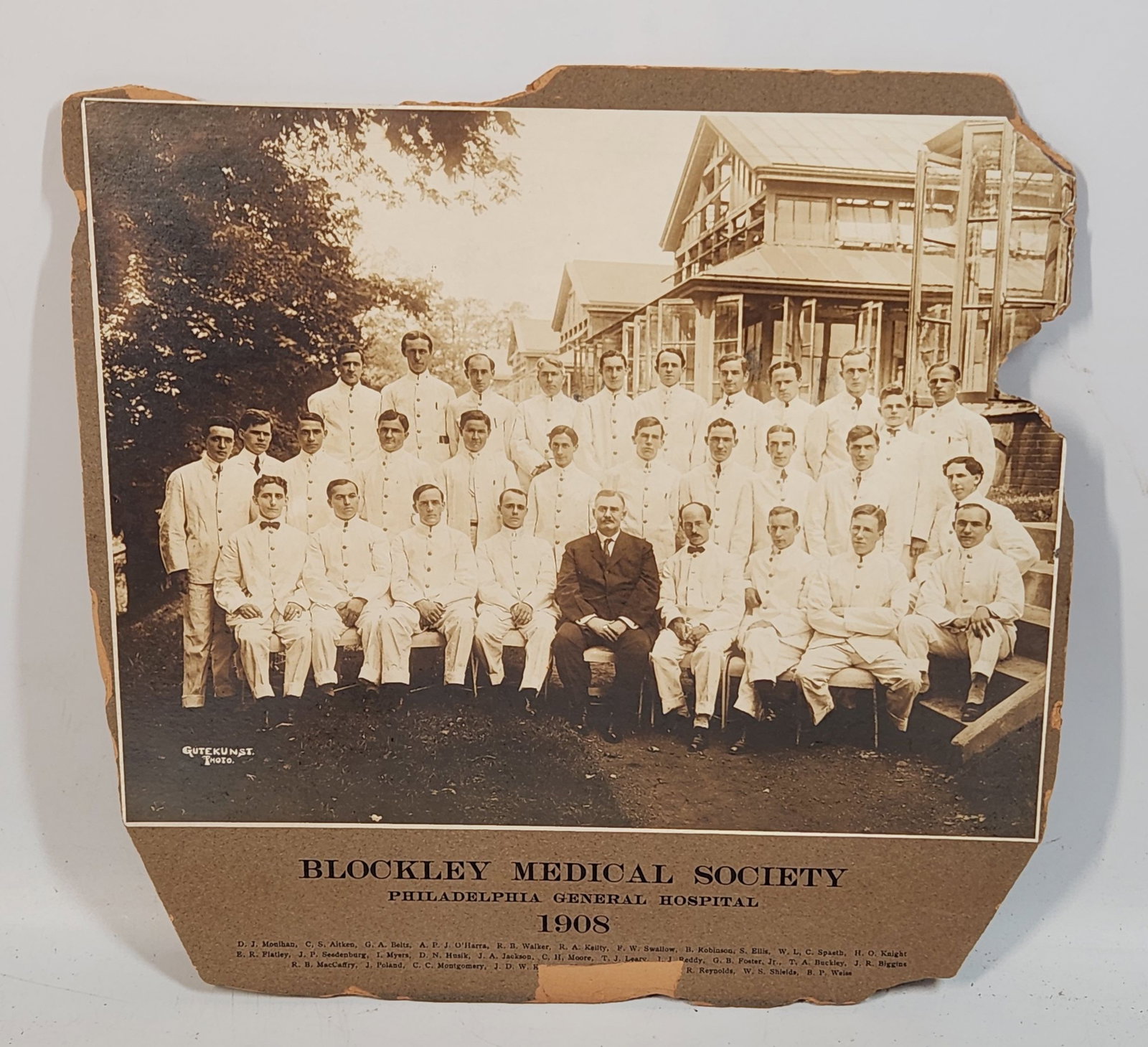 Vintage Blockley Medical Society Photo & Family Portrait - 1908/1919 (1 of 11)