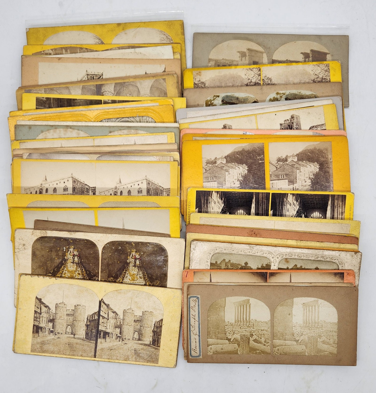Vintage Stereoview Cards - Architectural & Landscape Scenes (1 of 6)