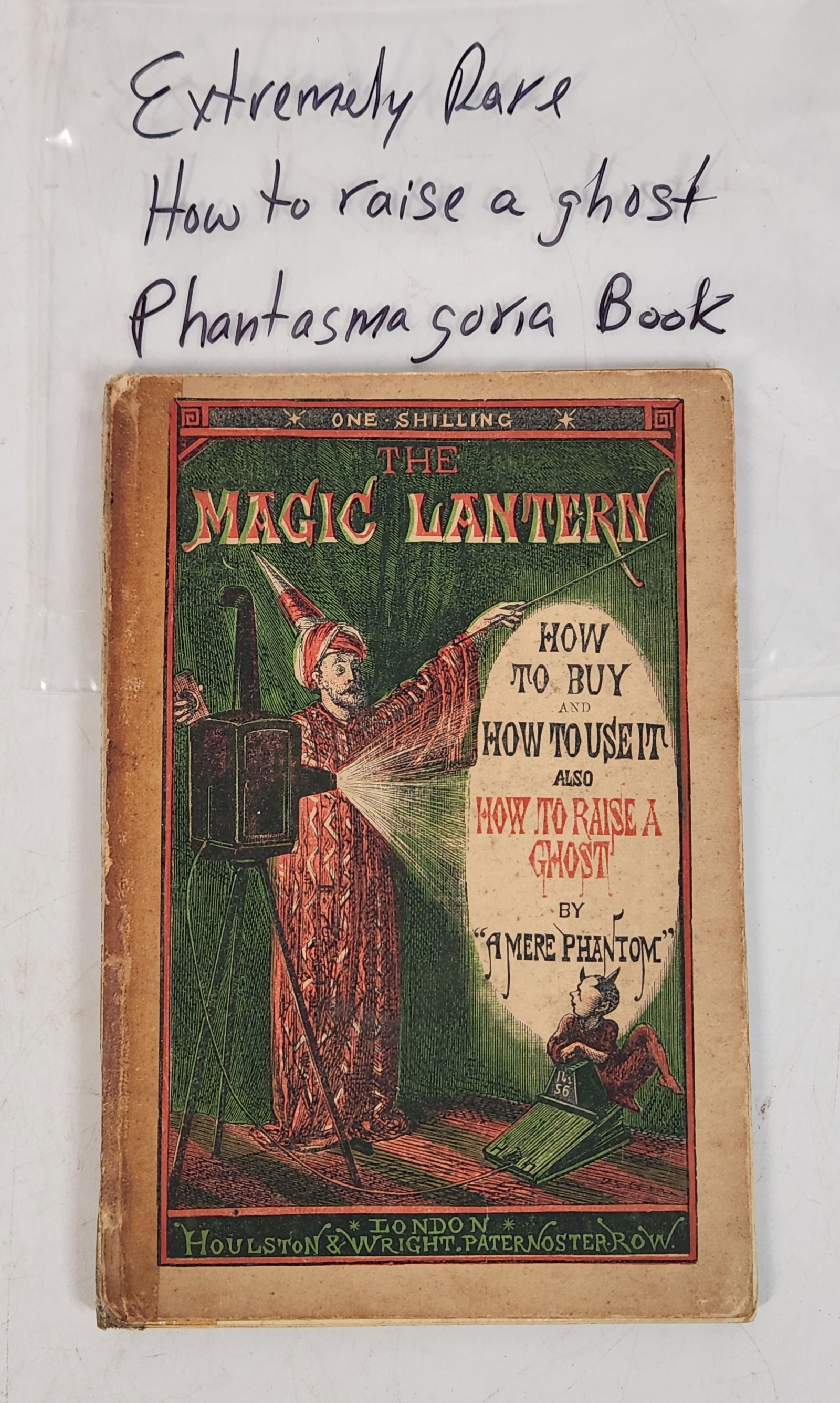 Rare Magic Lantern Phantasmagoria Book - 19th Century (1 of 9)