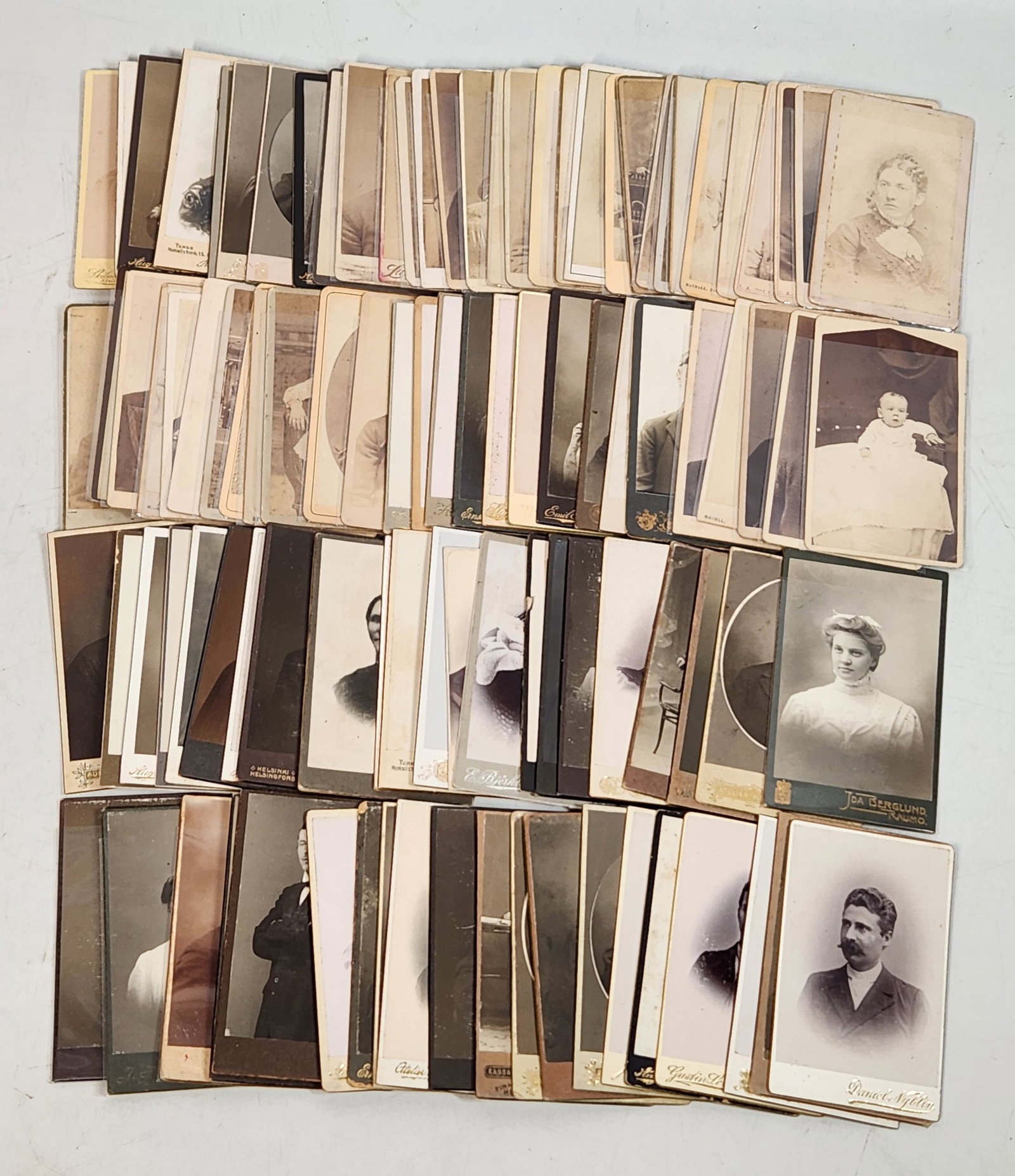 Antique Photograph Cards - 19th/20th Century Portraits (1 of 7)