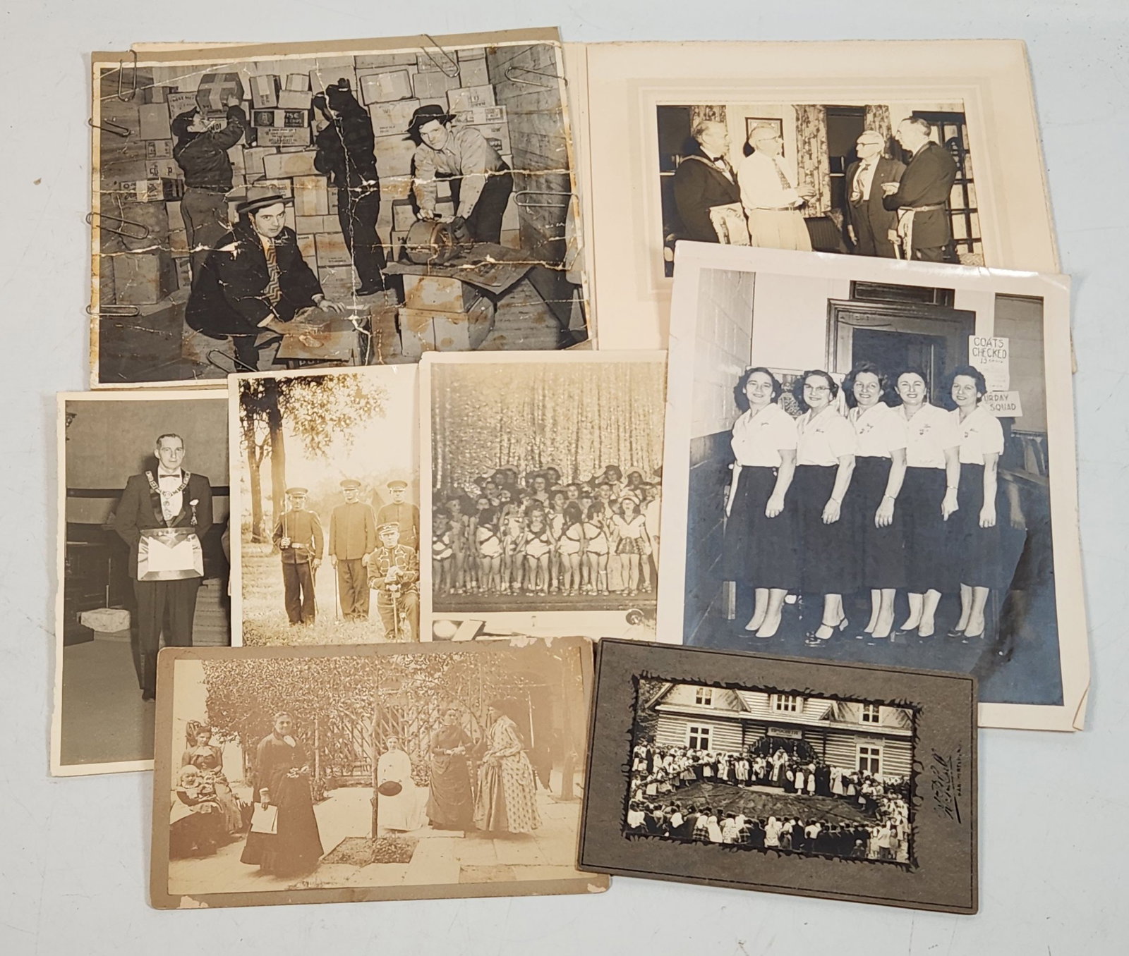 Vintage Sepia/B&W Photographs - Masonic/Community - Collection (1 of 9)