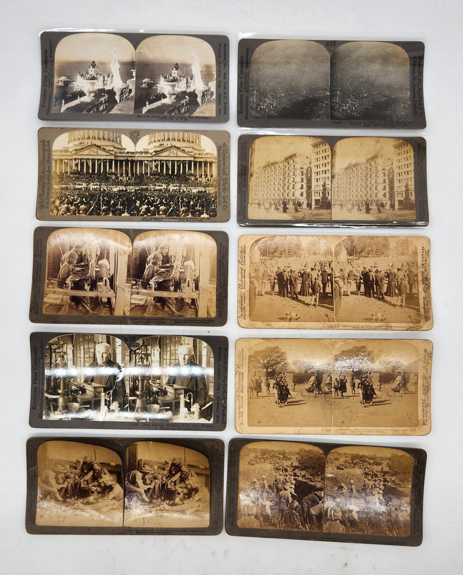Vintage Stereoscopic Cards - Keystone & Underwood Publishers (1 of 5)