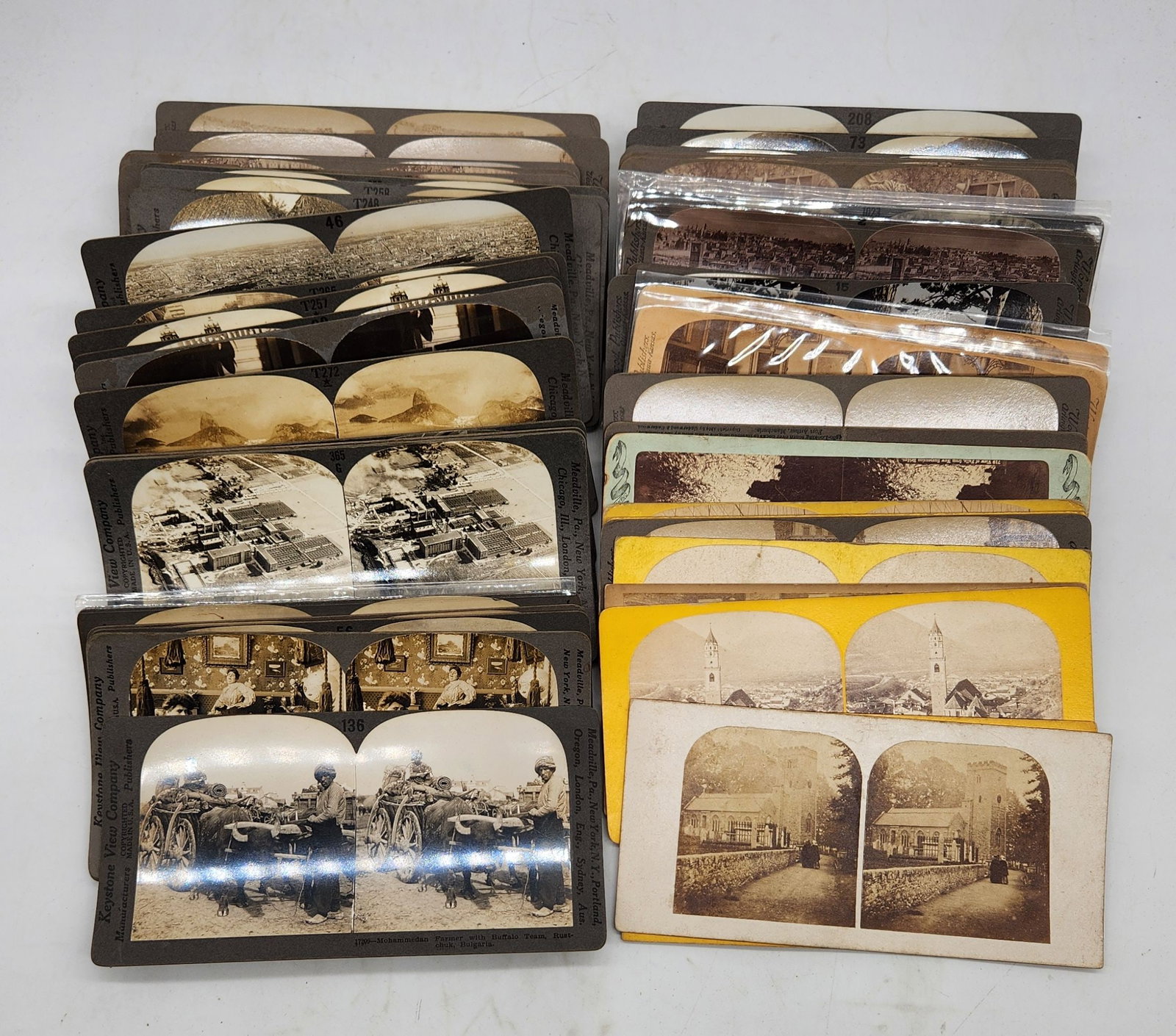 Vintage Keystone & Underwood Stereoview Card Collection (1 of 6)