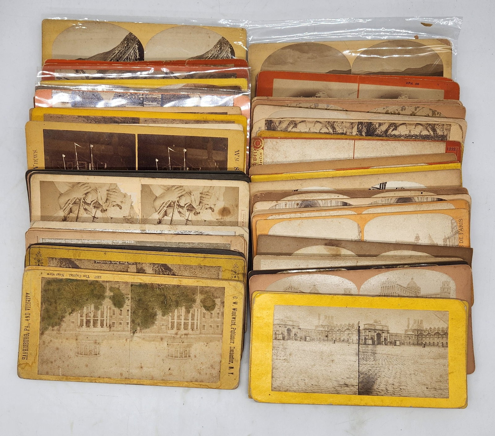 Vintage Stereoscopic Cards - American & European Views (1 of 6)