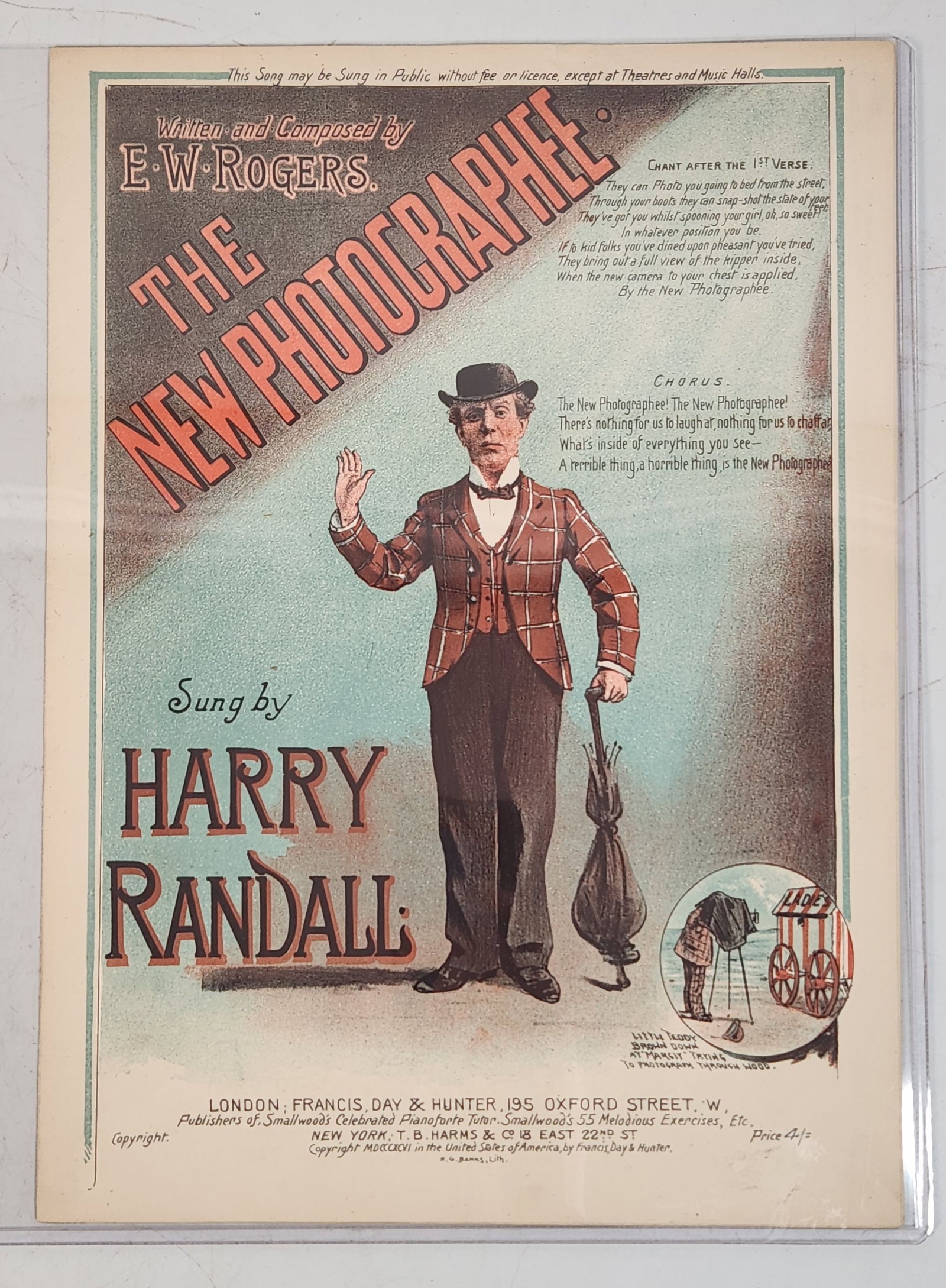 Vintage Sheet Music: Trilby's Rival & The New Photographer (1 of 6)