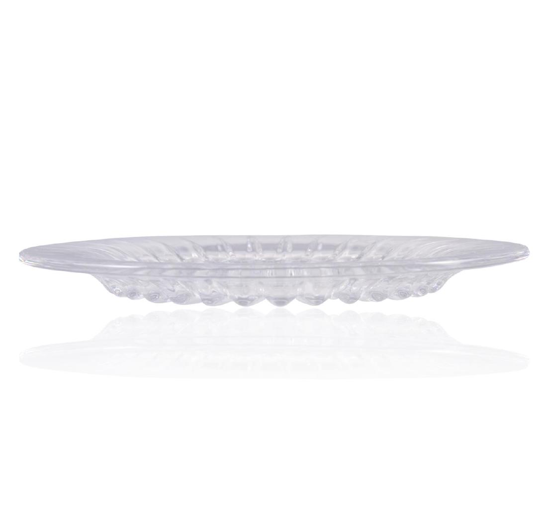 Val St Lambert Balmoral Crystal Plates.: 11 beautiful vintage crystal salad plates in great condition. Each plate measures 7 3/4" in diameter.