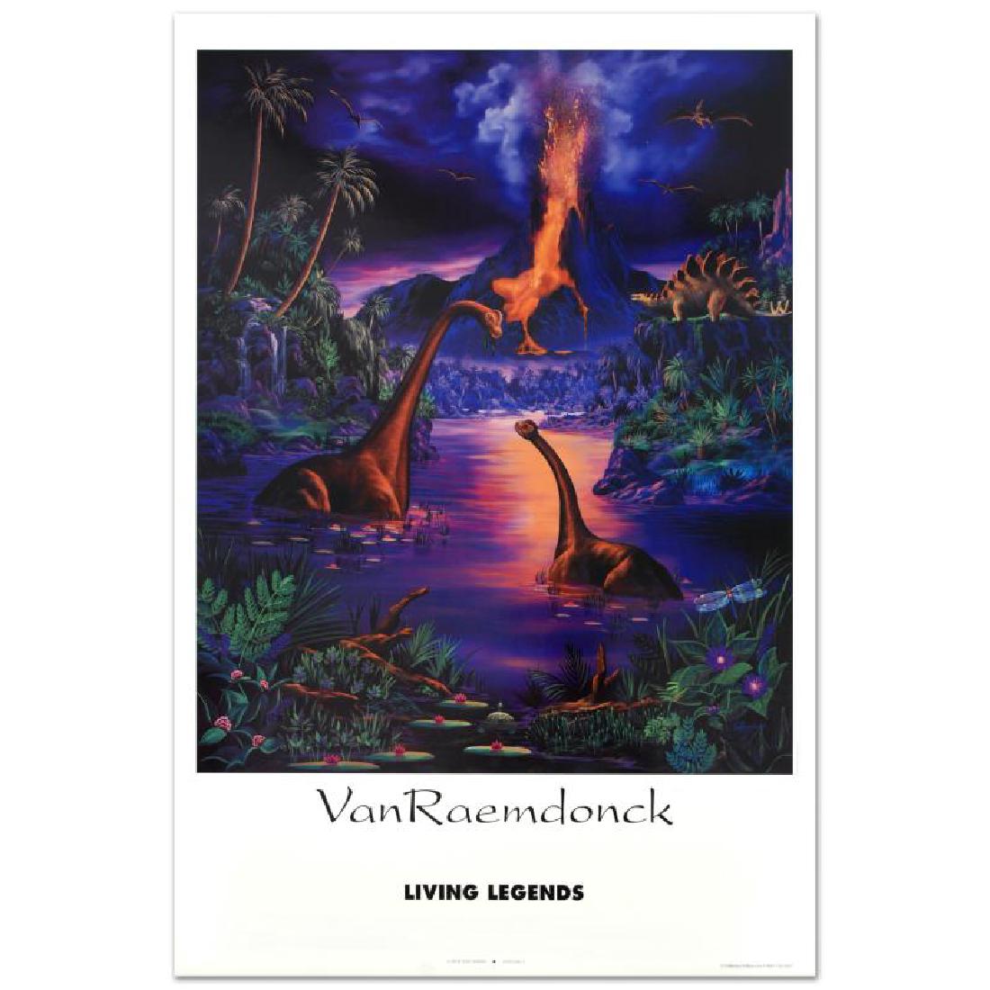 Living Legends: "Living Legend" is a poster (1993) by Eric Van Raemdonck, from "A New Day Series, Vol 2". Measures approx. 22" x 28" (image).