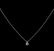 0.71 ctw Diamond Pendant With Chain - 14KT White Gold - 2