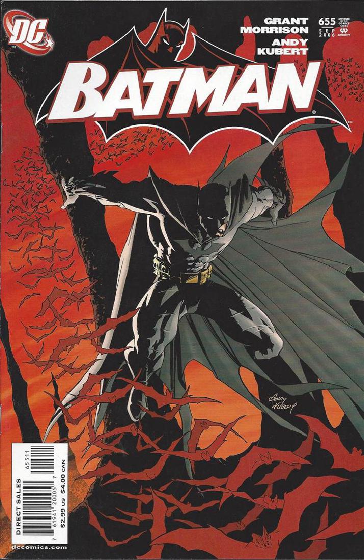 Batman vol 1 655 Cover art by Andy Kubert & Dave