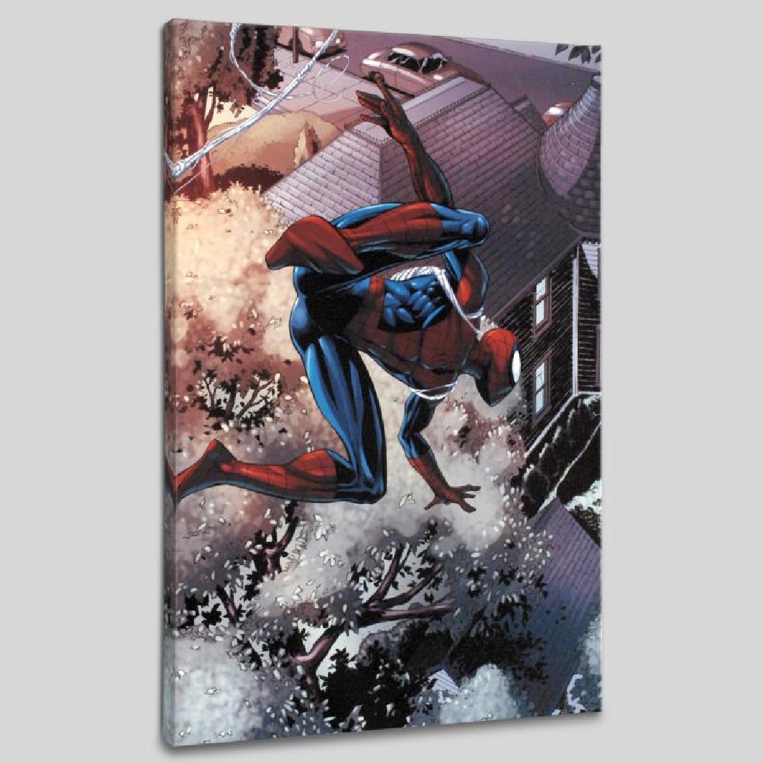 The Amazing Spider-Man Family #7: A piece of comic book history, this limited edition, from original art by Val Semeiks, depicting Spider-Man. Valdis "Val" Semeiks is an American comic book artist who has mostly worked for DC and Marv