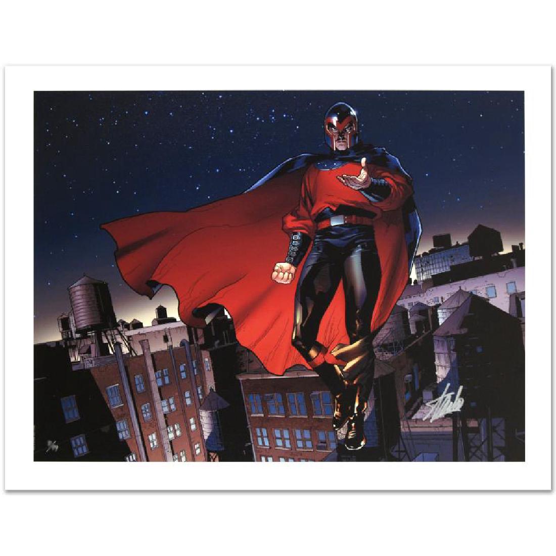 Ultimate Spider-Man #119: A piece of comic book history, this limited edition, from original art by Stuart Immonen, depicts the classic villain Magneto. Stuart Immonen is a Canadian comic book artist. He is best known for his 